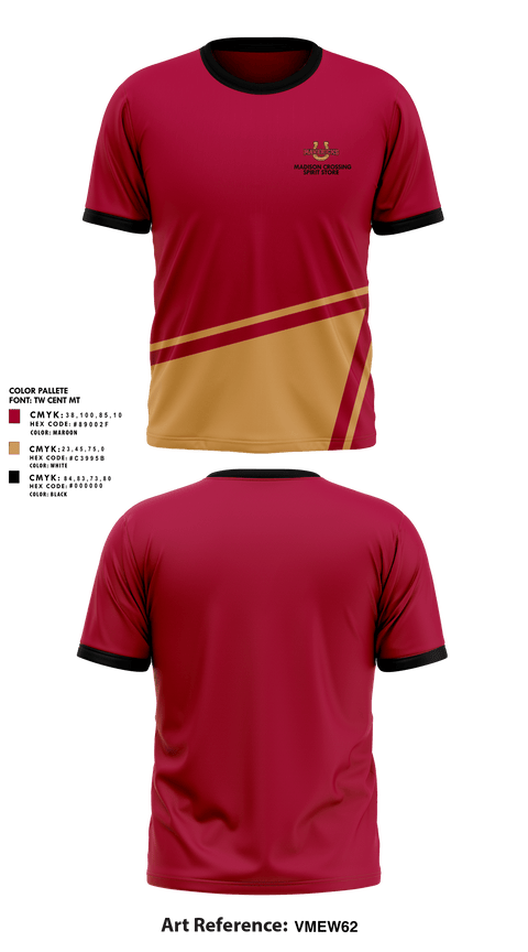 Short Sleeve Performance Shirt, Madison Crossing Elementary, Spirit Store, Teamtime, Team time, sublimation, custom sports apparel, team uniforms, spirit wear, spiritwear, sports uniforms, custom shirts, team store, custom team store, fundraiser sports, apparel fundraiser