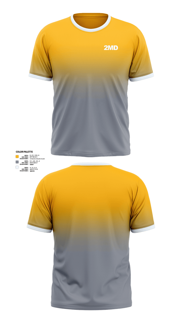 2MD 67087684 Short Sleeve Performance Shirt - 1