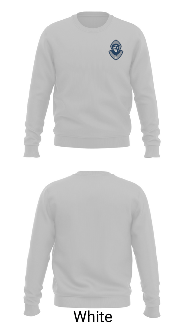 Crew Neck Sweatshirt, St Augustine Preparatory School Soccer, Men's Soccer, Teamtime, Team time, sublimation, custom sports apparel, team uniforms, spirit wear, spiritwear, sports uniforms, custom shirts, team store, custom team store, fundraiser sports, apparel fundraiser