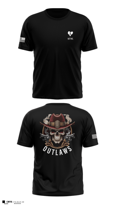 Outlaw Platoon 57260663 Short Sleeve Performance Shirt - 1