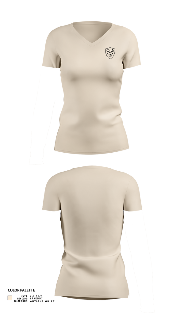 Womens Short Sleeve Vneck Shirt, Kingdom Boffer Association, , Teamtime, Team time, sublimation, custom sports apparel, team uniforms, spirit wear, spiritwear, sports uniforms, custom shirts, team store, custom team store, fundraiser sports, apparel fundraiser