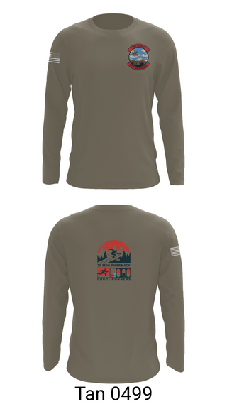 Long Sleeve Performance Shirt, 75 HCOS SGGD, Air Force, Teamtime, Team time, sublimation, custom sports apparel, team uniforms, spirit wear, spiritwear, sports uniforms, custom shirts, team store, custom team store, fundraiser sports, apparel fundraiser