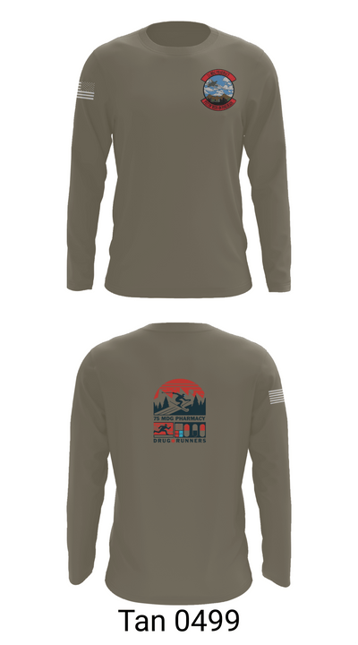 75 HCOS SGGD 45725034 Long Sleeve Performance Shirt - 66
