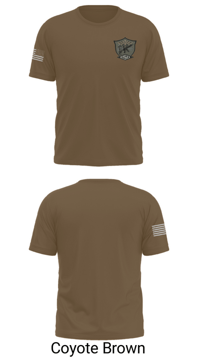 Emergency Services Detail 93962107 Old School Cotton Feel Shirt - 10