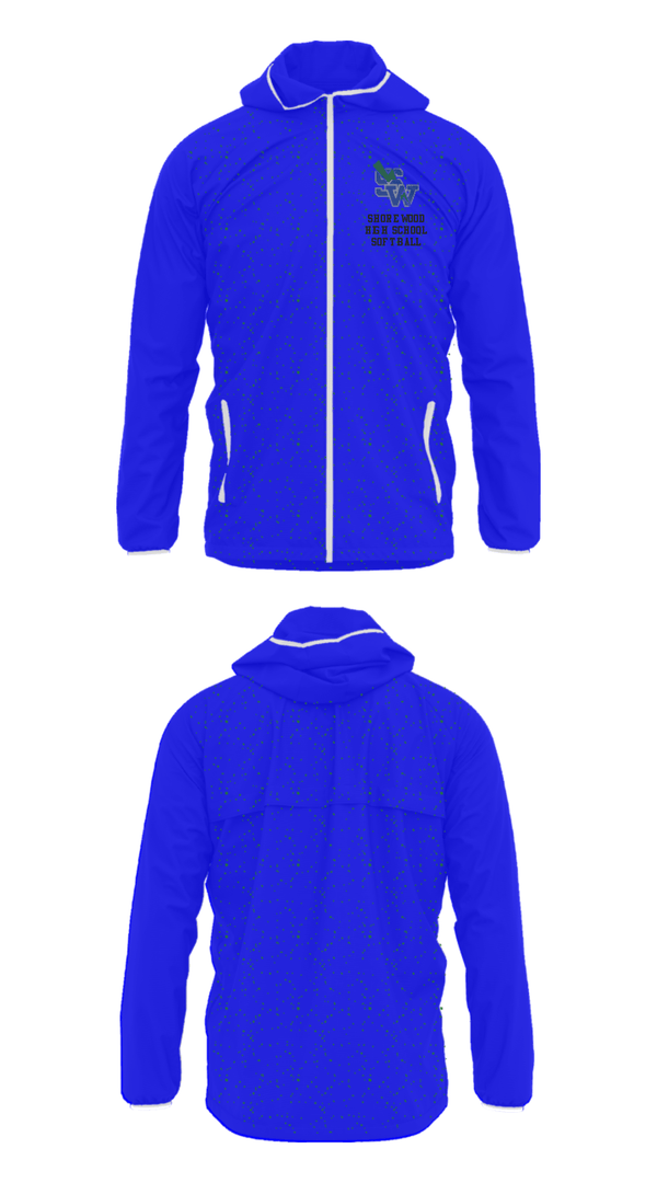 Windbreaker, Shorewood High School Softball, Softball, Teamtime, Team time, sublimation, custom sports apparel, team uniforms, spirit wear, spiritwear, sports uniforms, custom shirts, team store, custom team store, fundraiser sports, apparel fundraiser