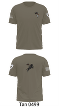 Oklahoma State University Ranger Challenge 45471102 Old School Cotton Feel Shirt - 70