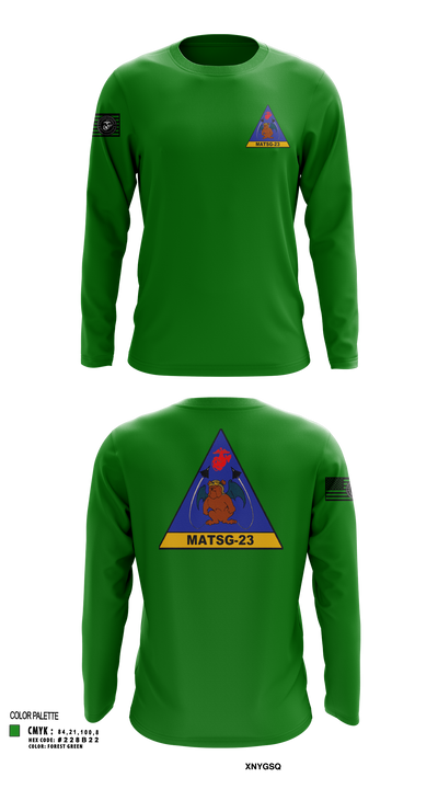 matsg-23 81067333 Long Sleeve Performance Shirt 104