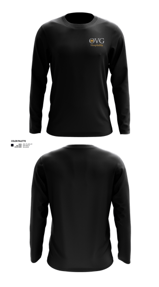 Long Sleeve Performance Shirt, OVG Hospitality, , Teamtime, Team time, sublimation, custom sports apparel, team uniforms, spirit wear, spiritwear, sports uniforms, custom shirts, team store, custom team store, fundraiser sports, apparel fundraiser