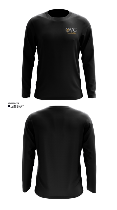 OVG Hospitality 26367192 Long Sleeve Performance Shirt 1