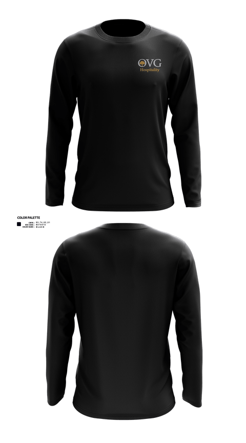Long Sleeve Performance Shirt, OVG Hospitality, , Teamtime, Team time, sublimation, custom sports apparel, team uniforms, spirit wear, spiritwear, sports uniforms, custom shirts, team store, custom team store, fundraiser sports, apparel fundraiser