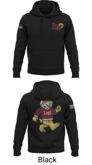 Hoodie, Lowpoint-Washburn Junior High School Softball, Softball, Teamtime, Team time, sublimation, custom sports apparel, team uniforms, spirit wear, spiritwear, sports uniforms, custom shirts, team store, custom team store, fundraiser sports, apparel fundraiser