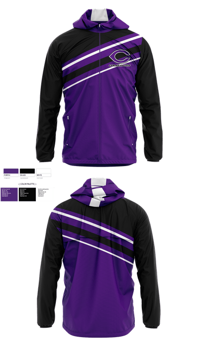 Carlsbad High School Golf 35652126 Windbreaker - 1