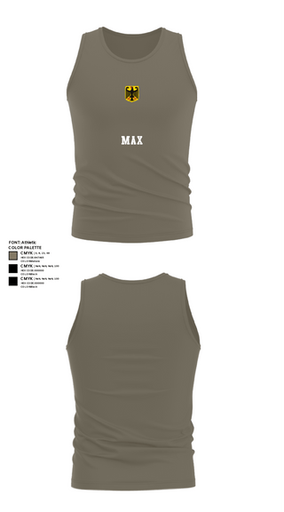 Tank Top, Max, Air Force, Teamtime, Team time, sublimation, custom sports apparel, team uniforms, spirit wear, spiritwear, sports uniforms, custom shirts, team store, custom team store, fundraiser sports, apparel fundraiser