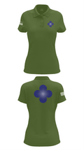 338th Army Band 31554965 Women's Short Sleeve Performance Polo  - 55