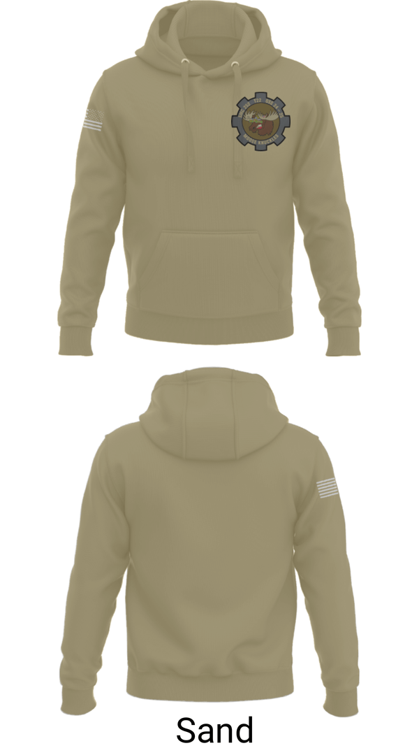 Hoodie, Moose Knuckles, Army, Teamtime, Team time, sublimation, custom sports apparel, team uniforms, spirit wear, spiritwear, sports uniforms, custom shirts, team store, custom team store, fundraiser sports, apparel fundraiser