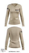 Grizzly 39400631 Women's Long Sleeve V-neck Shirt - 105