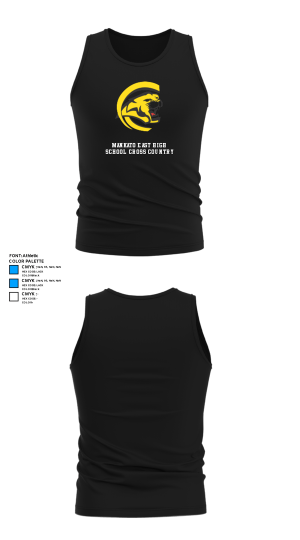 Tank Top, Mankato East High School Cross Country, Cross Country, Teamtime, Team time, sublimation, custom sports apparel, team uniforms, spirit wear, spiritwear, sports uniforms, custom shirts, team store, custom team store, fundraiser sports, apparel fundraiser