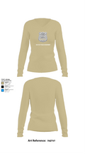 Co-op City Police Department 96634913 Women's Long Sleeve V-neck Shirt - 78