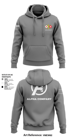 Hoodie, Alpha Company, Army, Teamtime, Team time, sublimation, custom sports apparel, team uniforms, spirit wear, spiritwear, sports uniforms, custom shirts, team store, custom team store, fundraiser sports, apparel fundraiser