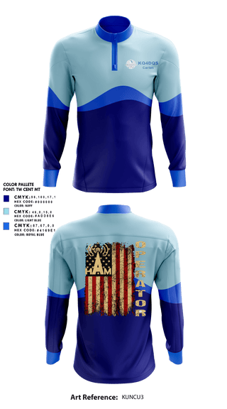 Quarter Zip Jacket, BARC, , Teamtime, Team time, sublimation, custom sports apparel, team uniforms, spirit wear, spiritwear, sports uniforms, custom shirts, team store, custom team store, fundraiser sports, apparel fundraiser