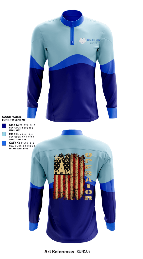 Quarter Zip Jacket, BARC, , Teamtime, Team time, sublimation, custom sports apparel, team uniforms, spirit wear, spiritwear, sports uniforms, custom shirts, team store, custom team store, fundraiser sports, apparel fundraiser