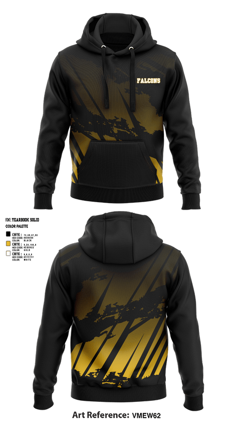 Hoodie, Falcons, Women's Basketball, Teamtime, Team time, sublimation, custom sports apparel, team uniforms, spirit wear, spiritwear, sports uniforms, custom shirts, team store, custom team store, fundraiser sports, apparel fundraiser