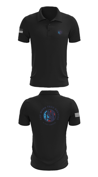 Short Sleeve Performance Polo, The Moss Tree Service, , Teamtime, Team time, sublimation, custom sports apparel, team uniforms, spirit wear, spiritwear, sports uniforms, custom shirts, team store, custom team store, fundraiser sports, apparel fundraiser