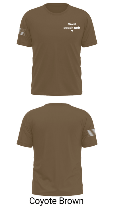 Naval Beach Unit 7 66179566 Short Sleeve Performance Shirt - 15