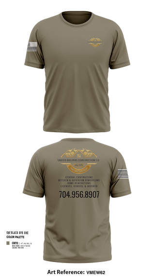 Short Sleeve Performance Shirt, Unified Builders Construction LLC, , Teamtime, Team time, sublimation, custom sports apparel, team uniforms, spirit wear, spiritwear, sports uniforms, custom shirts, team store, custom team store, fundraiser sports, apparel fundraiser