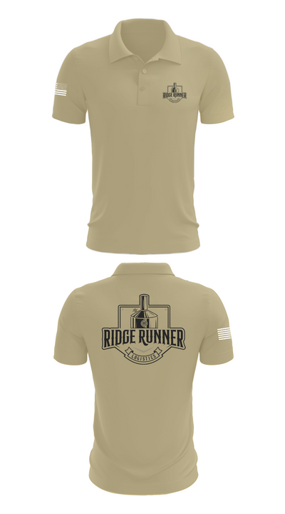 RidgeRunner Logistics 57154261 Short Sleeve Performance Polo - 39