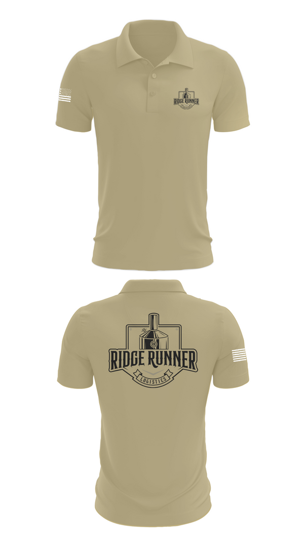 Short Sleeve Performance Polo, RidgeRunner Logistics, , Teamtime, Team time, sublimation, custom sports apparel, team uniforms, spirit wear, spiritwear, sports uniforms, custom shirts, team store, custom team store, fundraiser sports, apparel fundraiser