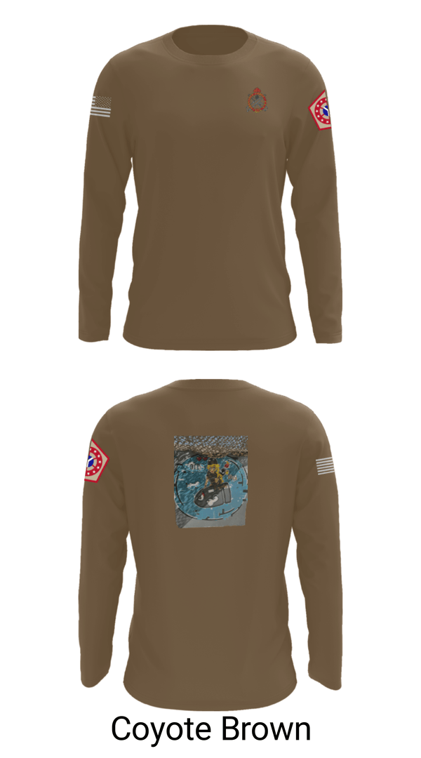 Long Sleeve Performance Shirt, 34th DSB, Army, Teamtime, Team time, sublimation, custom sports apparel, team uniforms, spirit wear, spiritwear, sports uniforms, custom shirts, team store, custom team store, fundraiser sports, apparel fundraiser