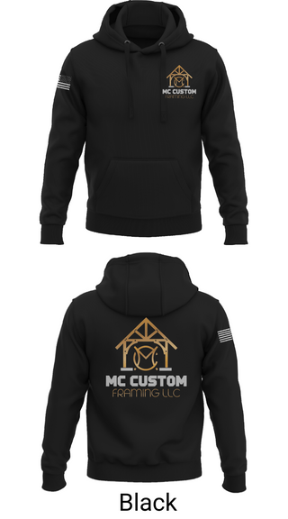 Hoodie, MC CUSTOM FRAMING LLC, , Teamtime, Team time, sublimation, custom sports apparel, team uniforms, spirit wear, spiritwear, sports uniforms, custom shirts, team store, custom team store, fundraiser sports, apparel fundraiser