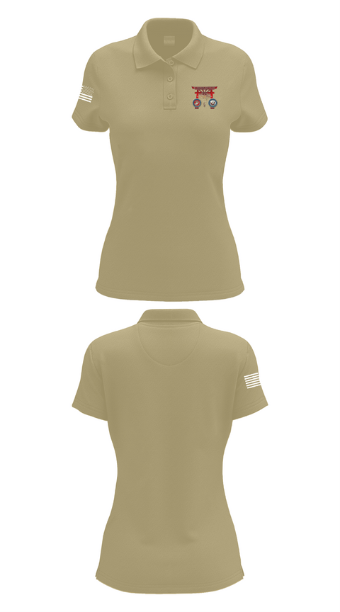 Womens Short Sleeve Performance Polo, 3D MEDICAL BATTALION, Marines, Teamtime, Team time, sublimation, custom sports apparel, team uniforms, spirit wear, spiritwear, sports uniforms, custom shirts, team store, custom team store, fundraiser sports, apparel fundraiser