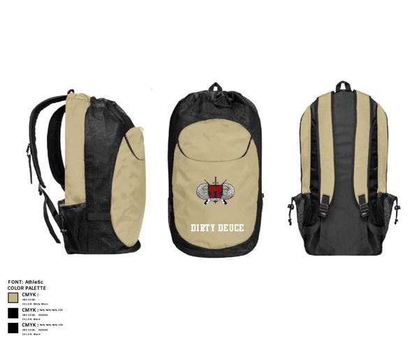 Gear Bag, Dirty Deuce, , Teamtime, Team time, sublimation, custom sports apparel, team uniforms, spirit wear, spiritwear, sports uniforms, custom shirts, team store, custom team store, fundraiser sports, apparel fundraiser
