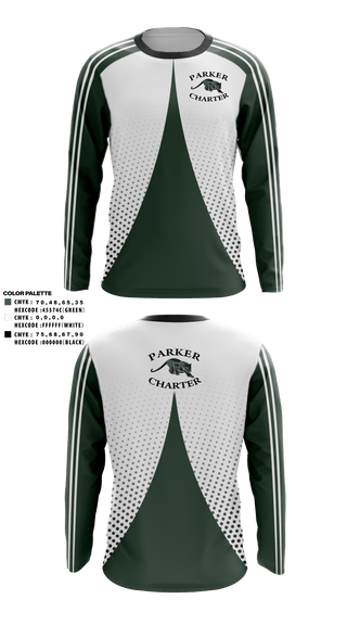 Long Sleeve Performance Shirt, Francis W Parker Charter Essential School Cross Country, Cross Country, Teamtime, Team time, sublimation, custom sports apparel, team uniforms, spirit wear, spiritwear, sports uniforms, custom shirts, team store, custom team store, fundraiser sports, apparel fundraiser
