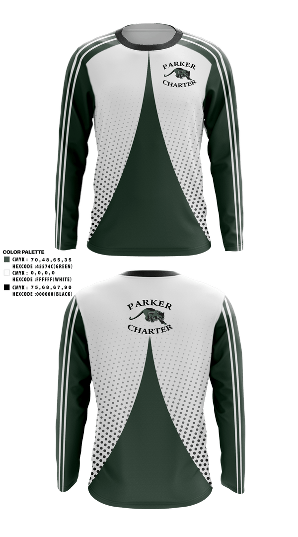 Long Sleeve Performance Shirt, Francis W Parker Charter Essential School Cross Country, Cross Country, Teamtime, Team time, sublimation, custom sports apparel, team uniforms, spirit wear, spiritwear, sports uniforms, custom shirts, team store, custom team store, fundraiser sports, apparel fundraiser