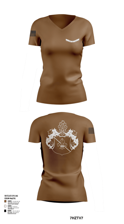 NA 10904761 Women's Short Sleeve V-neck Shirt - 130