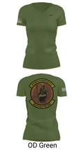 319th Maintenance Squadron 60744056 Women's Short Sleeve V-neck Shirt - 48