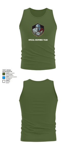 Tank Top, Special Response Team, Police, Teamtime, Team time, sublimation, custom sports apparel, team uniforms, spirit wear, spiritwear, sports uniforms, custom shirts, team store, custom team store, fundraiser sports, apparel fundraiser