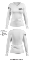 Puna Patrol 4300977 Women's Long Sleeve V-neck Shirt - 2