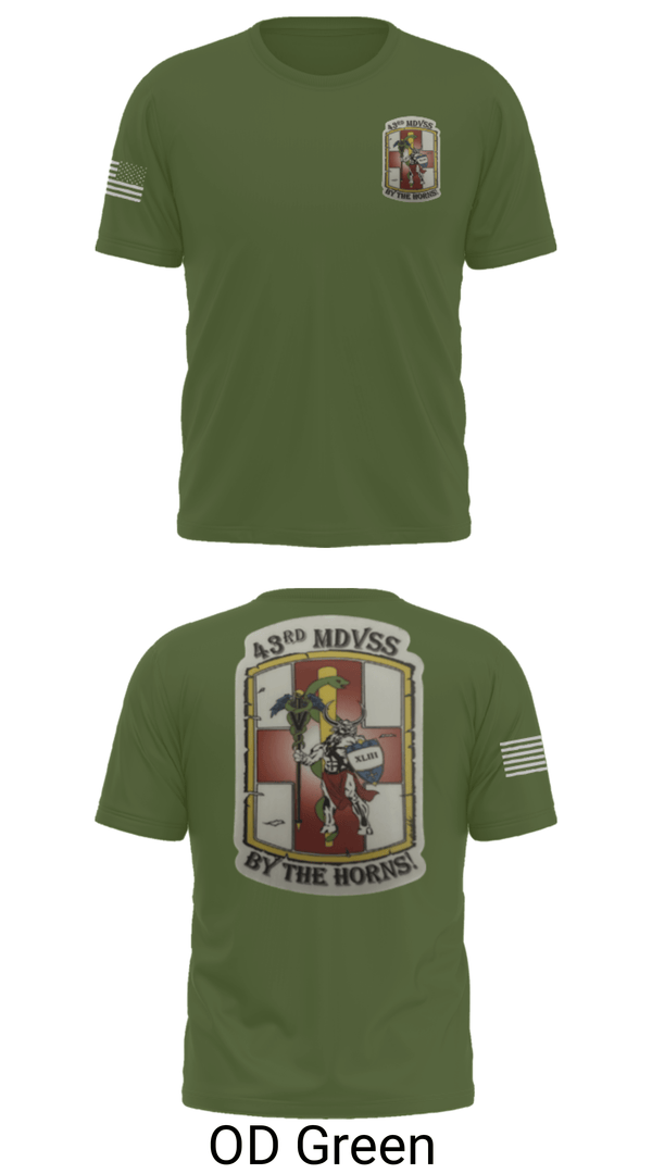Old School Cotton Feel Shirt, 43rd Medical Detachment, , Teamtime, Team time, sublimation, custom sports apparel, team uniforms, spirit wear, spiritwear, sports uniforms, custom shirts, team store, custom team store, fundraiser sports, apparel fundraiser