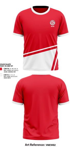 Short Sleeve Performance Shirt, Centralia High School Band, Spirit Store, Teamtime, Team time, sublimation, custom sports apparel, team uniforms, spirit wear, spiritwear, sports uniforms, custom shirts, team store, custom team store, fundraiser sports, apparel fundraiser
