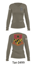 2nd MTB/70th RTI 42557121 Women's Long Sleeve V-neck Shirt - 77