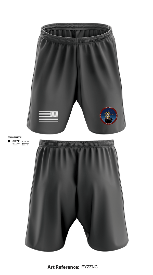 Athletic Shorts With Pockets, Detachment 1, 24th MDSB, , Teamtime, Team time, sublimation, custom sports apparel, team uniforms, spirit wear, spiritwear, sports uniforms, custom shirts, team store, custom team store, fundraiser sports, apparel fundraiser
