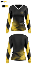 Punshers 38366574 Women's Long Sleeve V-neck Shirt - 1