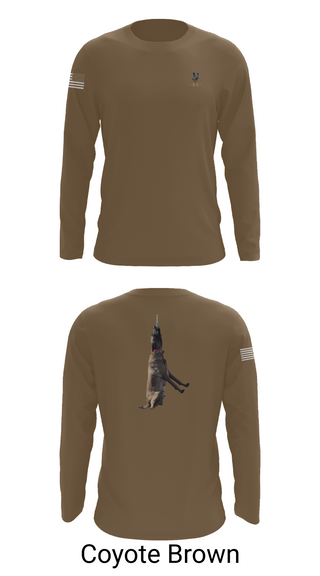 Long Sleeve Performance Shirt, Mals K9, Army, Teamtime, Team time, sublimation, custom sports apparel, team uniforms, spirit wear, spiritwear, sports uniforms, custom shirts, team store, custom team store, fundraiser sports, apparel fundraiser
