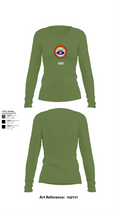 FAST 38169751 Women's Long Sleeve V-neck Shirt - 42