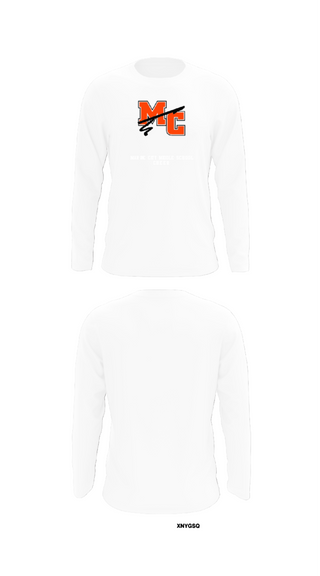 Long Sleeve Performance Shirt, Marine City Middle School Cheer, Cheer, Teamtime, Team time, sublimation, custom sports apparel, team uniforms, spirit wear, spiritwear, sports uniforms, custom shirts, team store, custom team store, fundraiser sports, apparel fundraiser