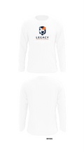 Legacy Christian Academy Golf 64951983 Long Sleeve Performance Shirt - 8
